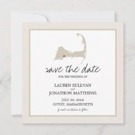 Cotuit Cape Cod Wedding Save the Date