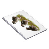 Coturnix Kwartel Kuikens Notitieboek (Rechterzijde)