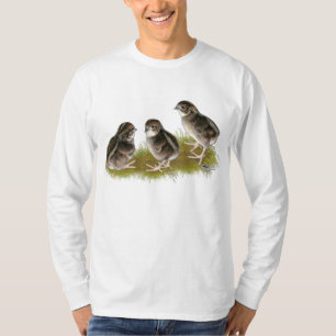 Coturnix Kwartel Kuikens T-shirt