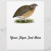 Coturnix Pharaoh Quail Flyer (Voorkant)