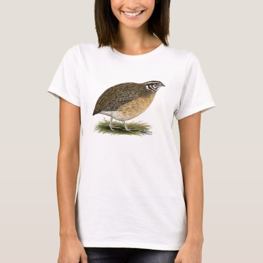Coturnix Pharaoh Quail T-shirt (Voorkant)