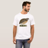 Coturnix Pharaoh Quail T-shirt (Voorkant volledig)