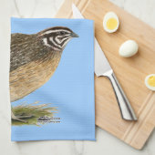 Coturnix Pharaoh Quail Theedoek (Quarter Fold)