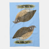 Coturnix Pharaoh Quail Theedoek (Verticaal)