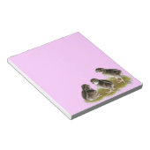 Coturnix Quail Chicken Notitieblok (Schuin)