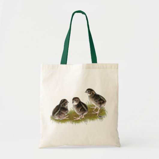 Coturnix Quail Chicken Tote Bag (Voorkant)