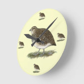 Coturnix Quail Hen Ronde Klok (Hoek)