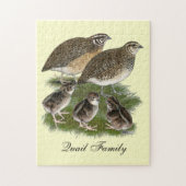 Coturnix Quail Legpuzzel (Verticaal)