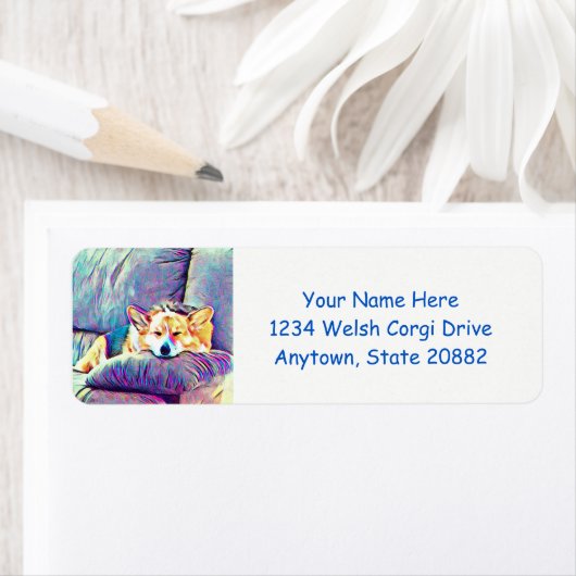 Couch Corgi Etiket (Insitu)