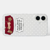 Couch Greyhound (flawn) Dog Lazy Slapende Funny Case-Mate iPhone Case (Achterkant (horizontaal))