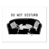 Couch Greyhound (flawn) Dog Lazy Slapende Funny Rubberstempel (Afrduk)