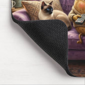 Couch Potato Corgi en Kat Muismat (Hoek)
