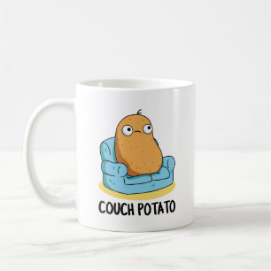 Couch Potato Grappige Aardappel Pun Koffiemok