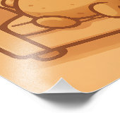 Couch Potato Mode Funny Lazy Design Foto Afdruk (Hoek)