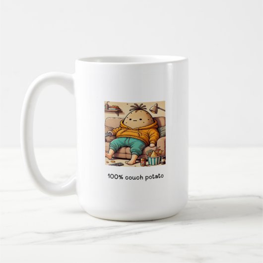 Couch potato mug koffiemok (Links)