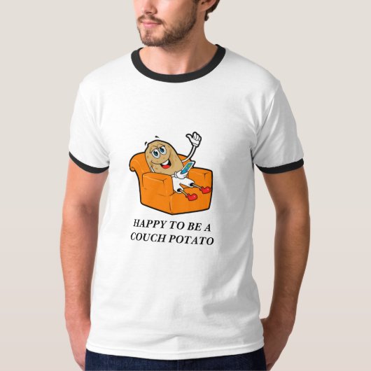 COUCH POTATO T-shirt (Voorkant)