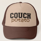 Couch Potato Trucker hat Pet (Voorkant)