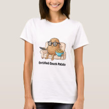 Couch Potato – Vrouwen Basic T-shirt