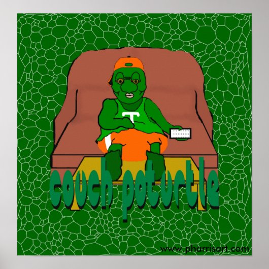 Couch Poturtle Poster (Voorkant)