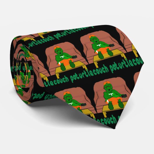 Couch Poturtle Stropdas (Opgerold)