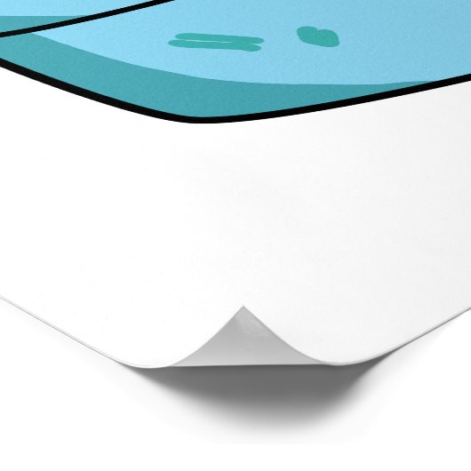 Couch Purrtato Funny Potato Pun Poster (Hoek)