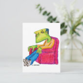 Couchaardappel Briefkaart (Staand voorkant)