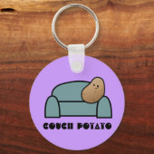 Couchaardappel Sleutelhanger (Voorkant)