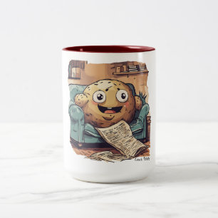 Couchaardappel Tweekleurige Koffiemok