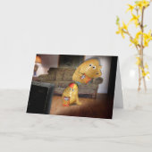 Couche aardappelen vader en zoon kaart (Gele Bloem)