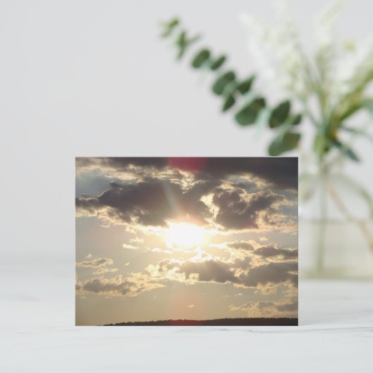 Couché de Soleil Briefkaart (Staand voorkant)