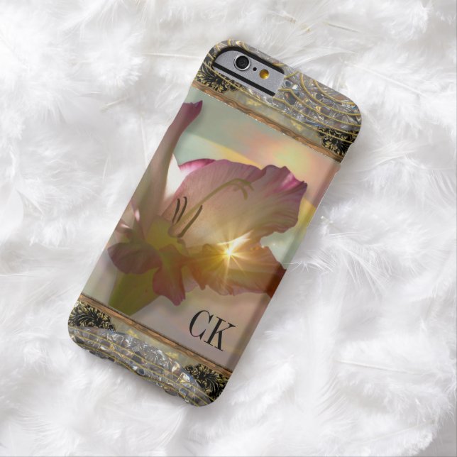 couché du soleil Floral Case-Mate iPhone Case (Voorbeeld)