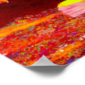 Coucher de soleil shabbat shalom poster (Hoek)