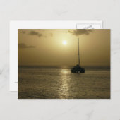 Coucher de Soleil (Sunset) - Martinique, FWI Briefkaart (Voorkant / Achterkant)