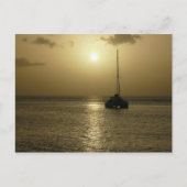 Coucher de Soleil (Sunset) - Martinique, FWI Briefkaart (Voorkant)
