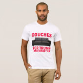 COUCHES VOOR TRUMP EN VANCE '24 T-SHIRT (Voorkant volledig)