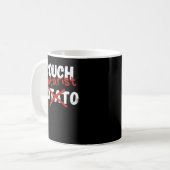 Couchgitarist, geen aardappel koffiemok (Voorkant links)