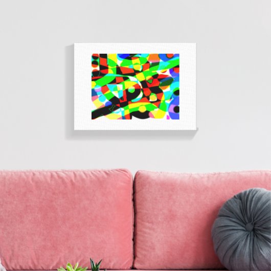 Coucou 2 canvas afdruk (Insitu (Woonkamer))