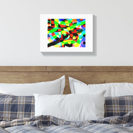 Coucou 2 canvas afdruk (Insitu (Slaapkamer))