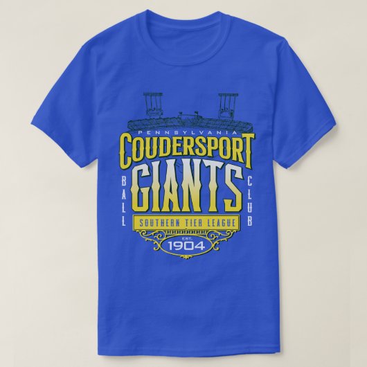 Coudersport Giants T-shirt (Design voorkant)