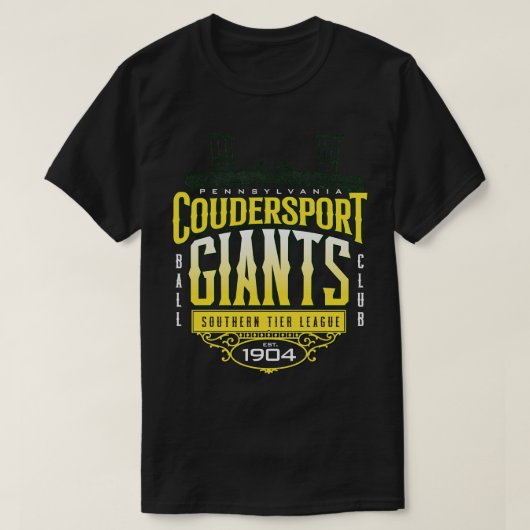 Coudersport Giants T-shirt (Design voorkant)