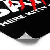 Cougar aas leuk Halloween kostuum oudere vrouw jon Poster (Hoek)