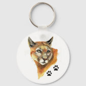 Cougar Animal Sleutelhanger (Voorkant)