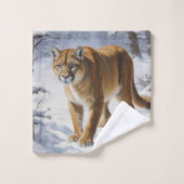 Cougar Bad Handdoek (Wasdoekje)