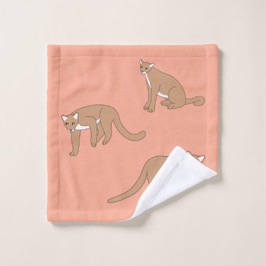 Cougar Bad Handdoek (Wasdoekje)