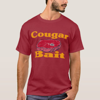 Cougar Bait - Maroon (voor- en achterzijde) T-shirt
