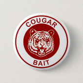 Cougar Bait Ronde Button 5,7 Cm (Voorkant)