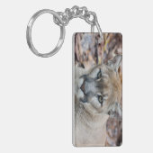Cougar, berlion, Florida panther, Puma Sleutelhanger (Voorkant Links)