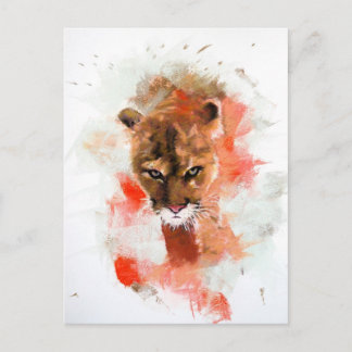 Cougar Briefkaart
