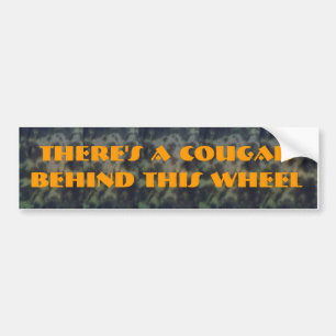 Cougar Bumpersticker