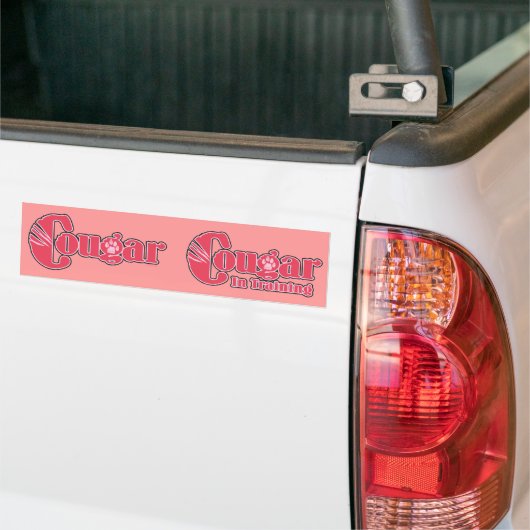 Cougar Bumpersticker (Op Truck)